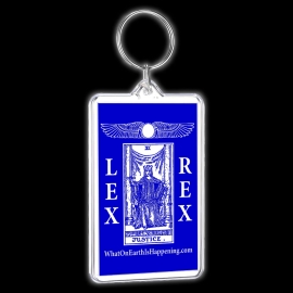 Natural Law Keychain – Blue