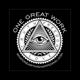 One Great Work Sticker